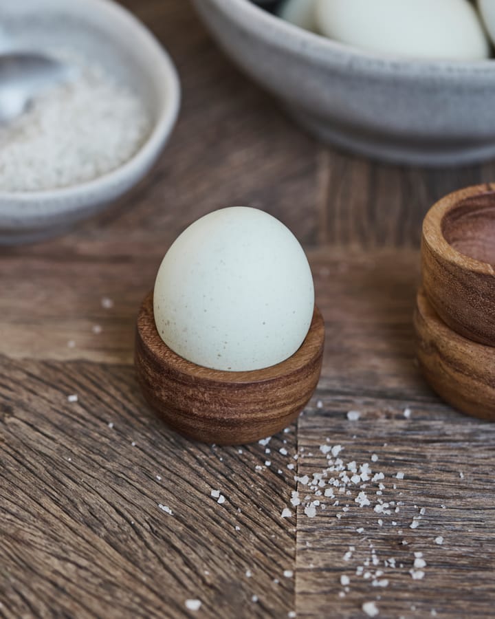 Wood egg cup 4-pack, Nature House Doctor