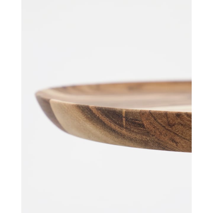 Wood tray Ø17.5 cm 2-pack, Nature House Doctor