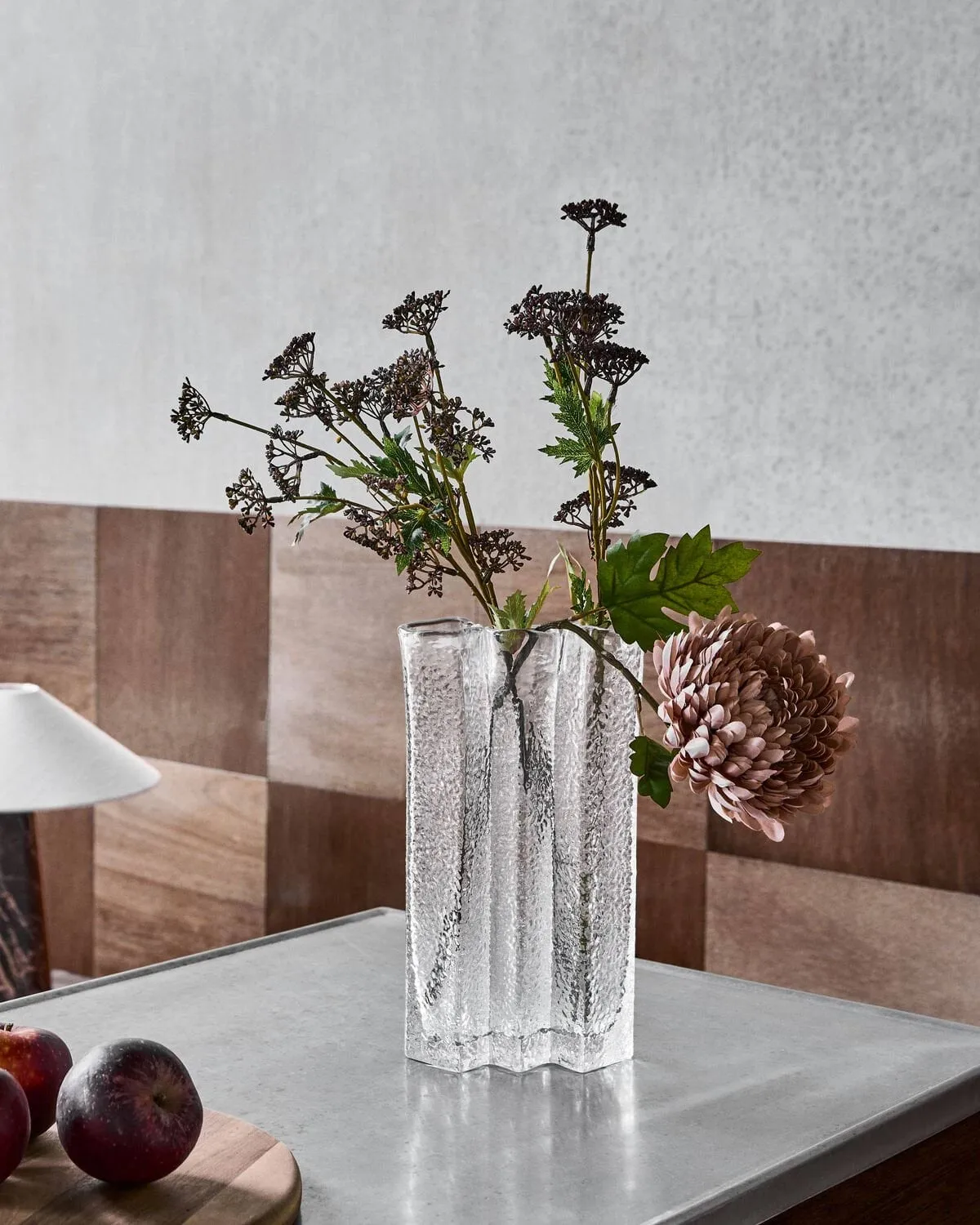 Zuri vase, Clear, 16x7.5x31 cm House Doctor