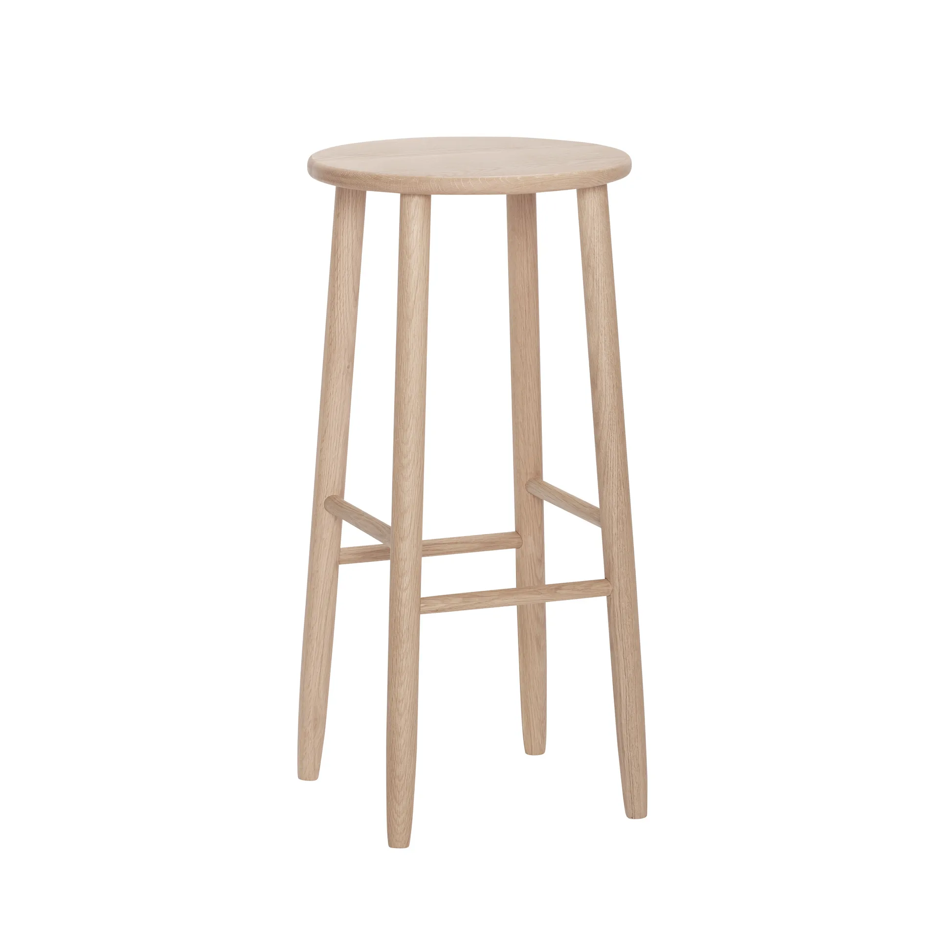 Acorn barstool, Oak Hübsch Interior