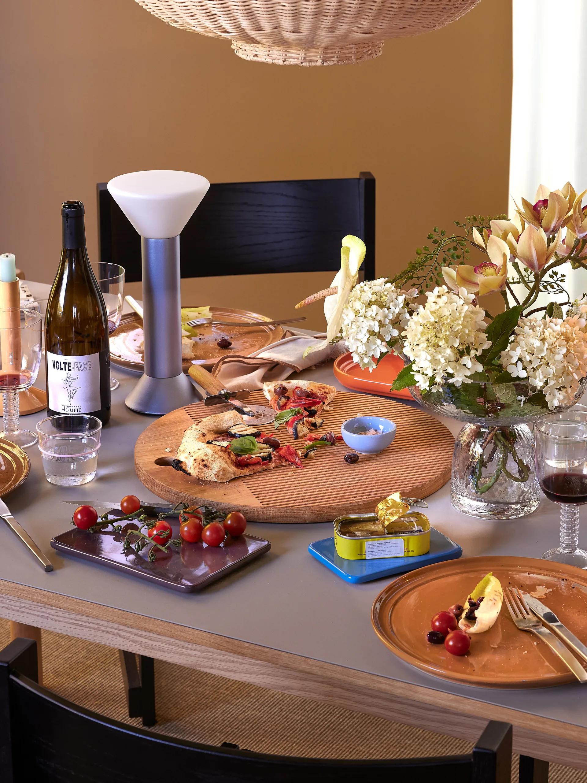Aino vase, Clear Hübsch Interior