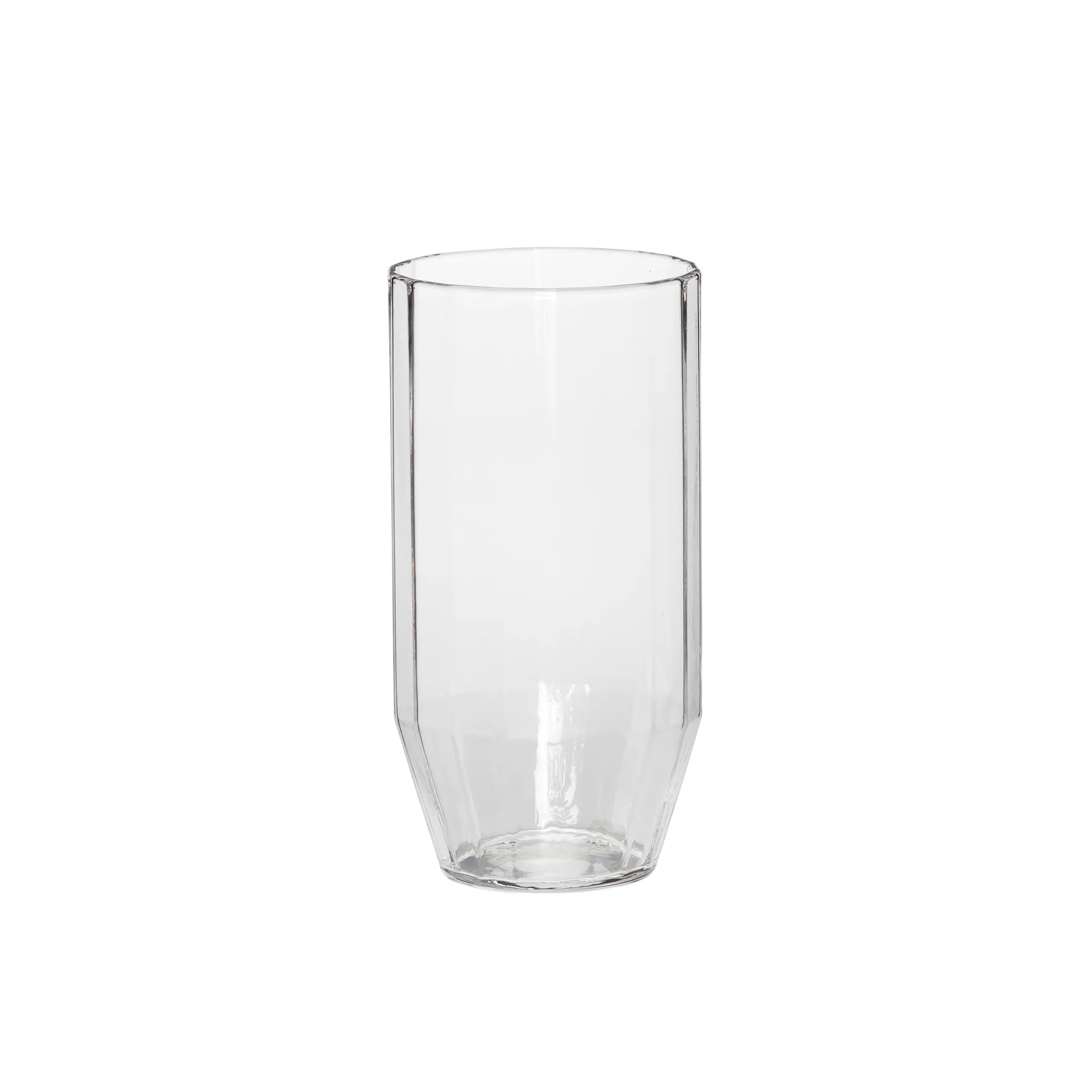 Aster water glass 14 cm, Clear Hübsch Interior