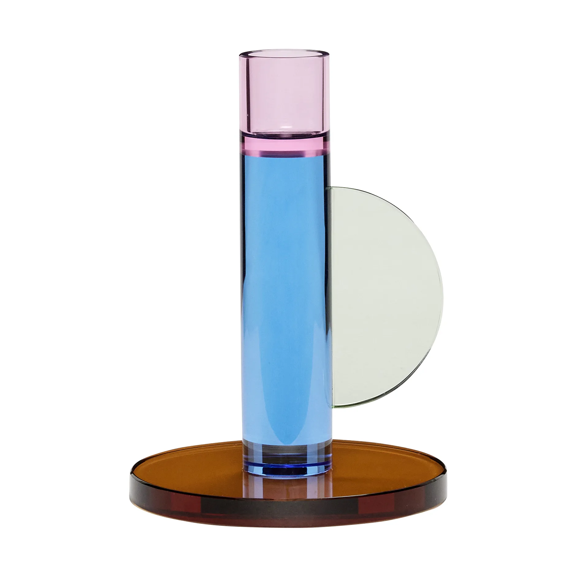 Astro candleholder, Blue Hübsch Interior