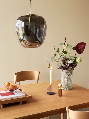 Astro candleholder - Pink - Hübsch Interior