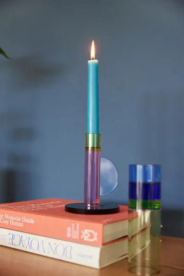 Astro candleholder - Pink - Hübsch Interior