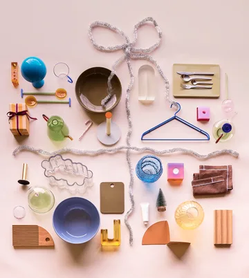 Aurora vase - Blue - Hübsch Interior