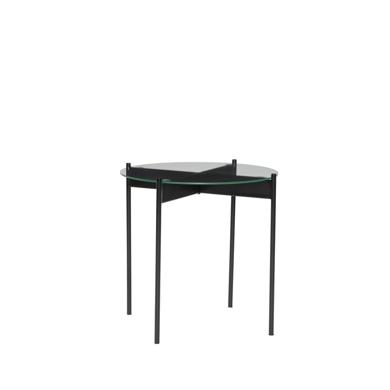 Hübsch Beam side table 45 cm Black