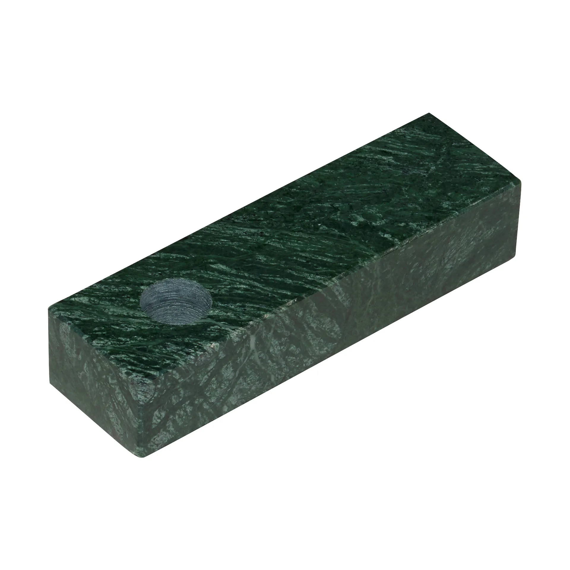 Brick candle holder, Green Hübsch Interior