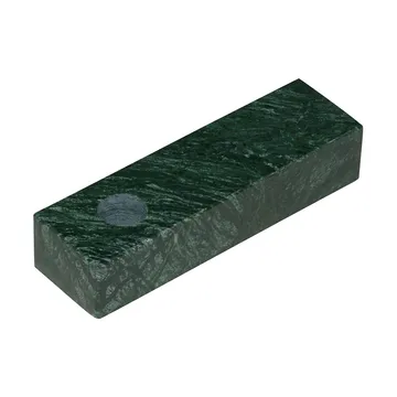 Brick candle holder - Green - Hübsch Interior