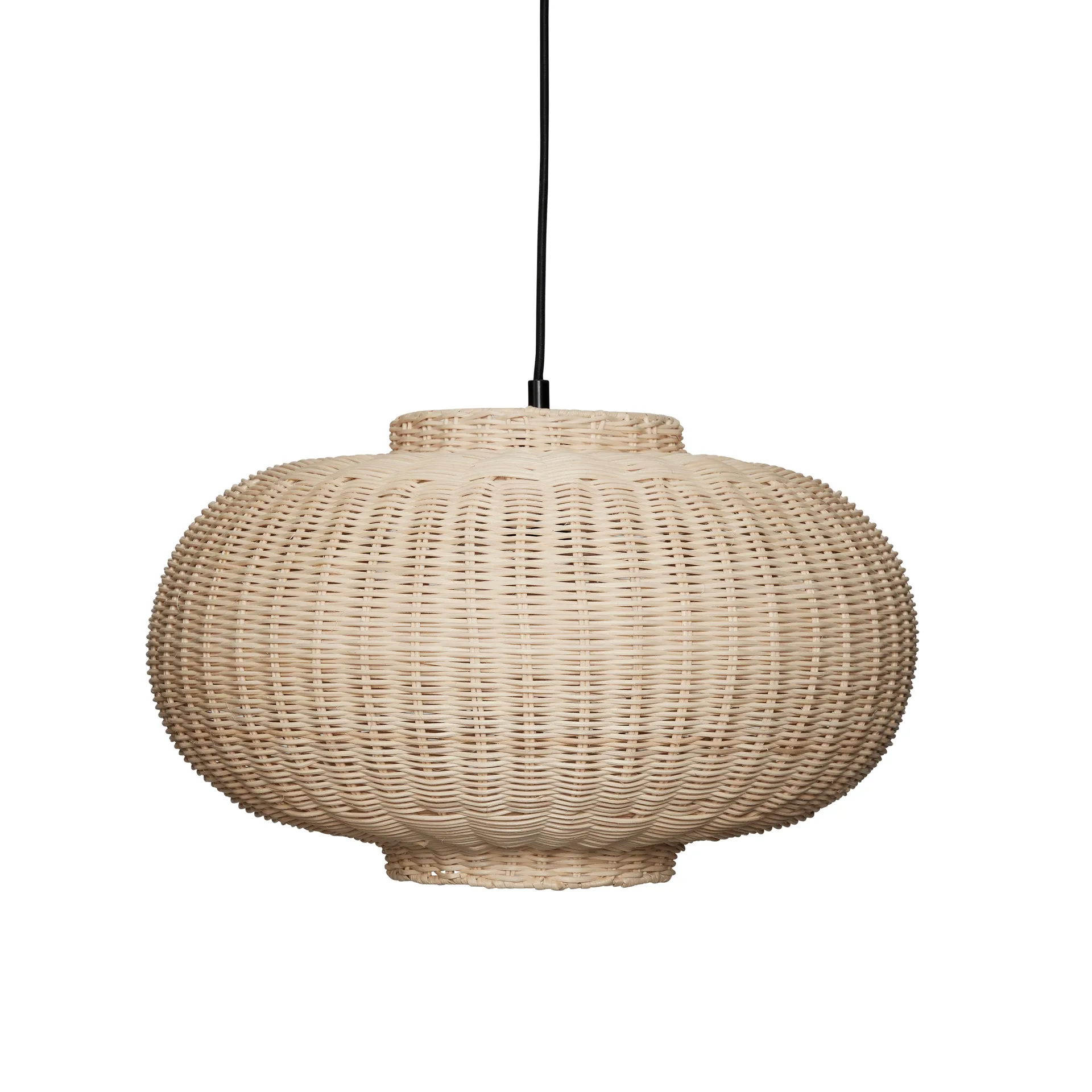 Chand Ellipse pendant, Natural Hübsch Interior