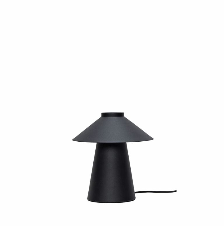 Hübsch Chipper table lamp Ø25 cm Black