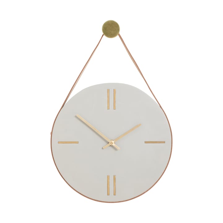 Clock Ø30 cm, Gray Hübsch