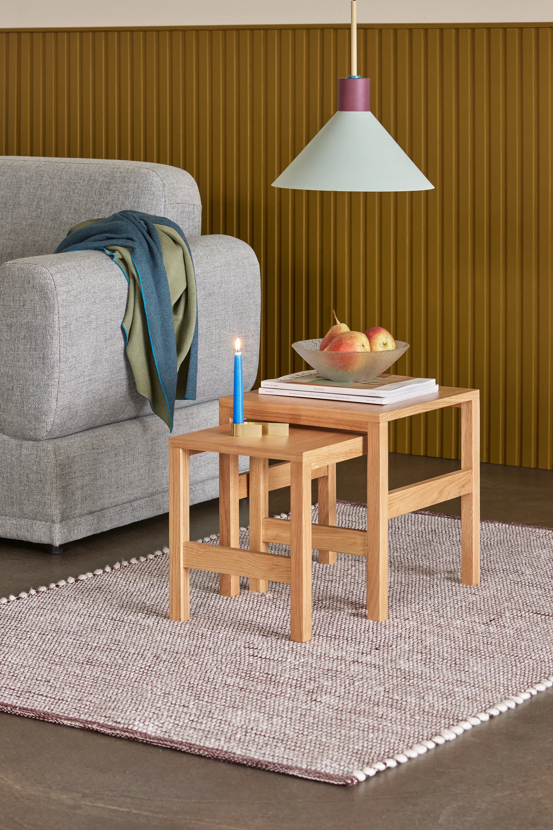 Crayon lamp, Blue Hübsch Interior