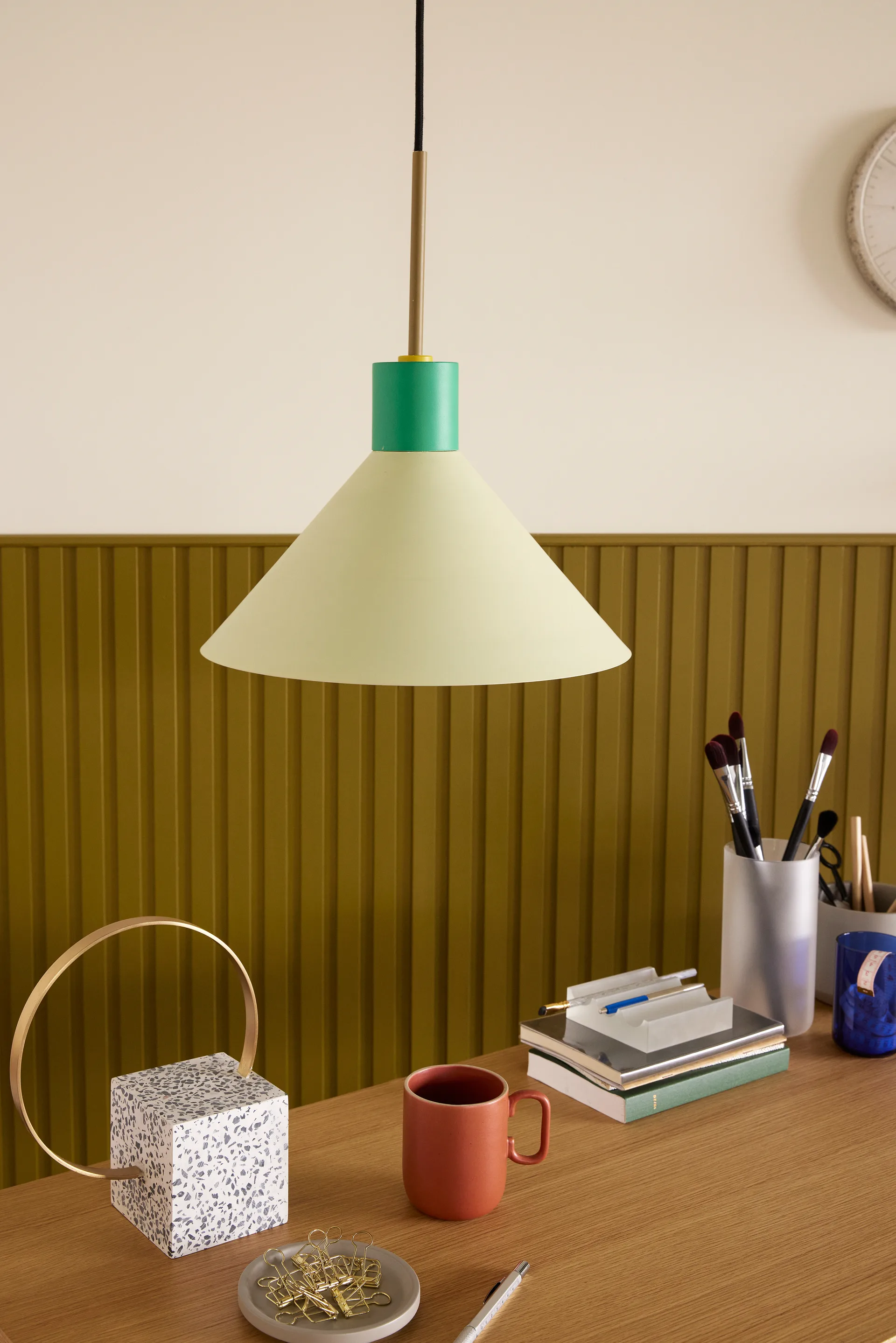 Crayon lamp, Green Hübsch Interior