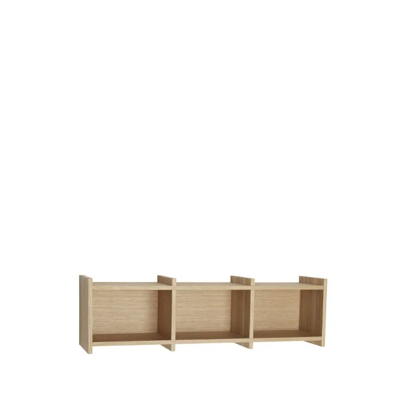 Focal shelf 80x20 cm, Oak veneer Hübsch Interior