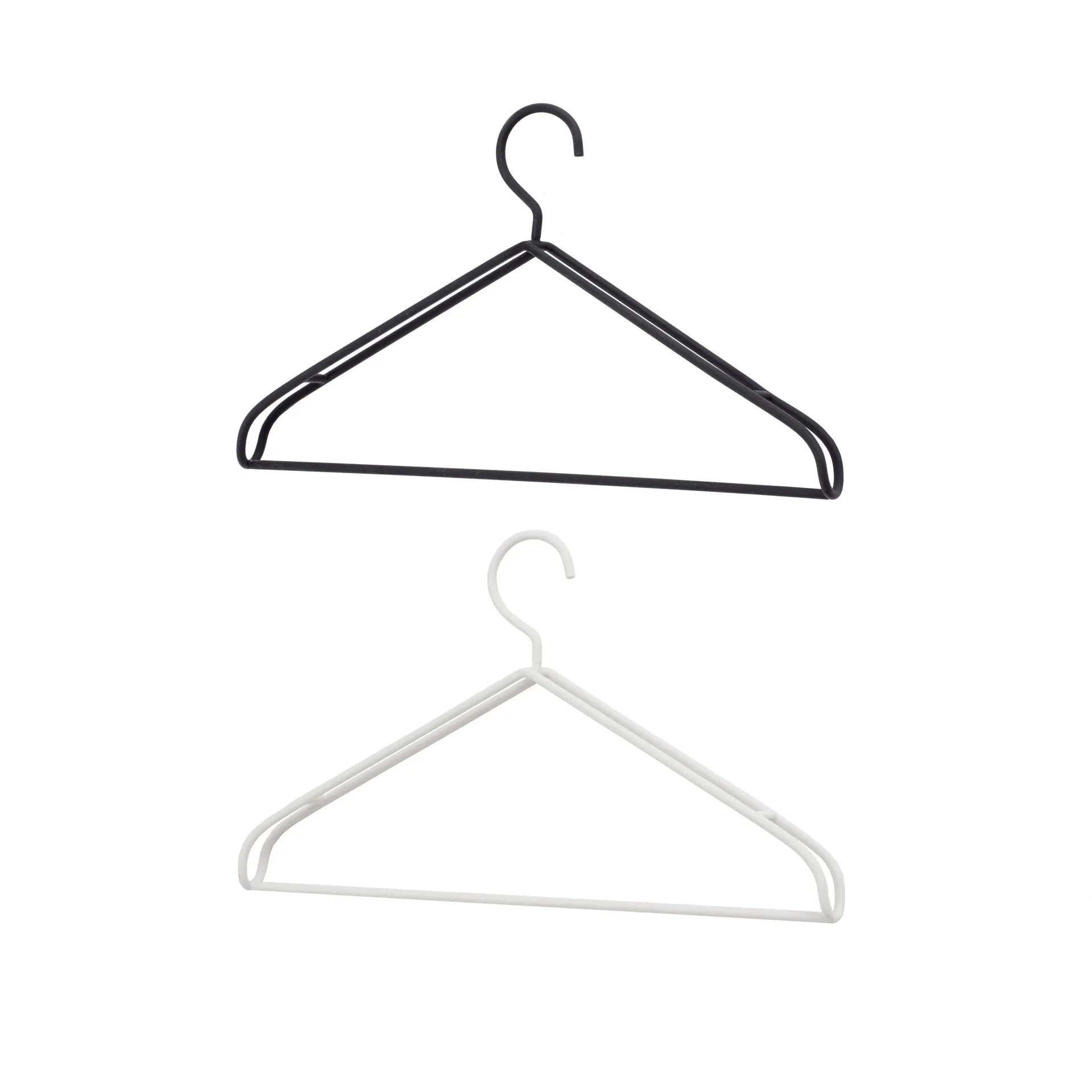 Hangers 2-pack, Metal-black-gray Hübsch Interior