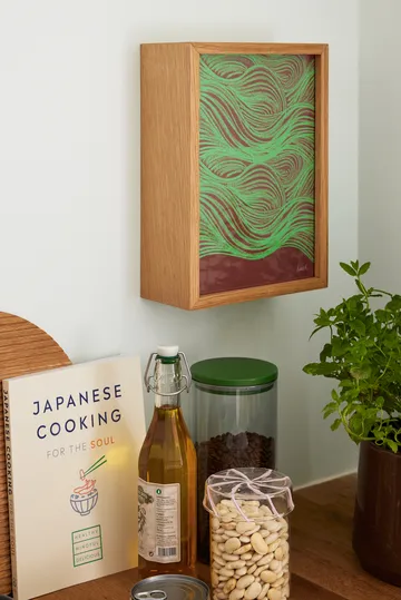 Heir storage jar glass medium - Pink - Hübsch Interior