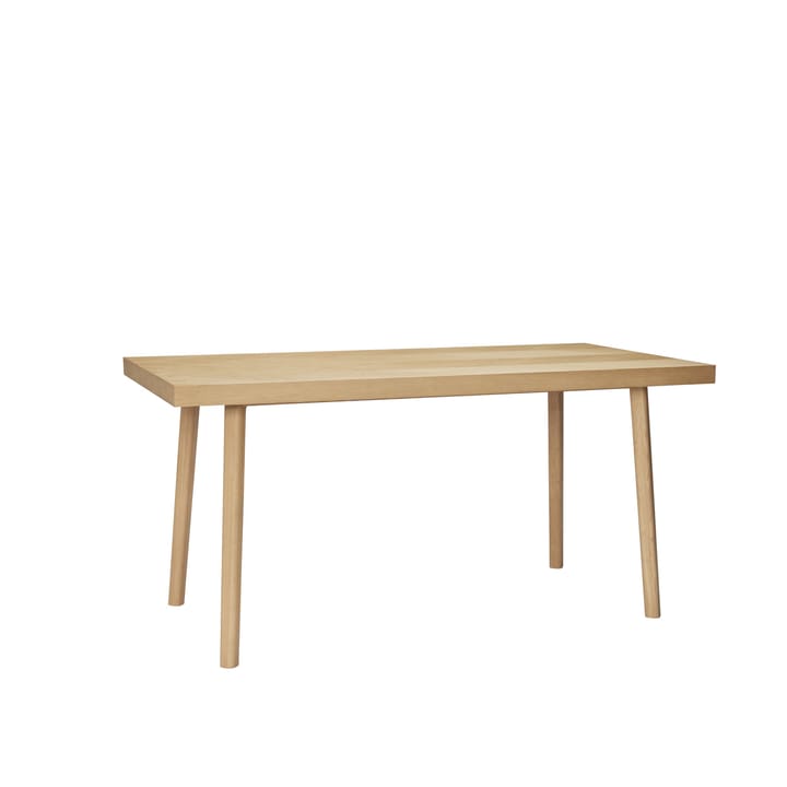 Herringbone dining table 160x80 cm - Nature - Hübsch