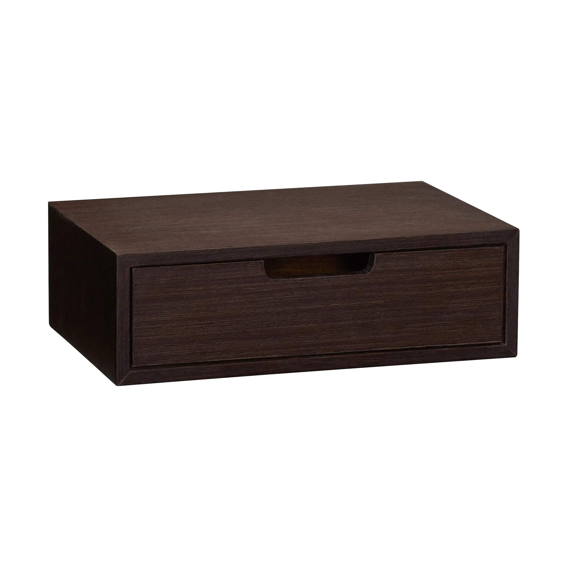 Hide storage box, Dark oak, 30x20x10 cm Hübsch