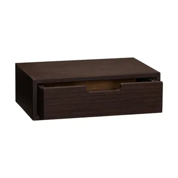 Hide storage box - Dark oak, 30x20x10 cm - Hübsch