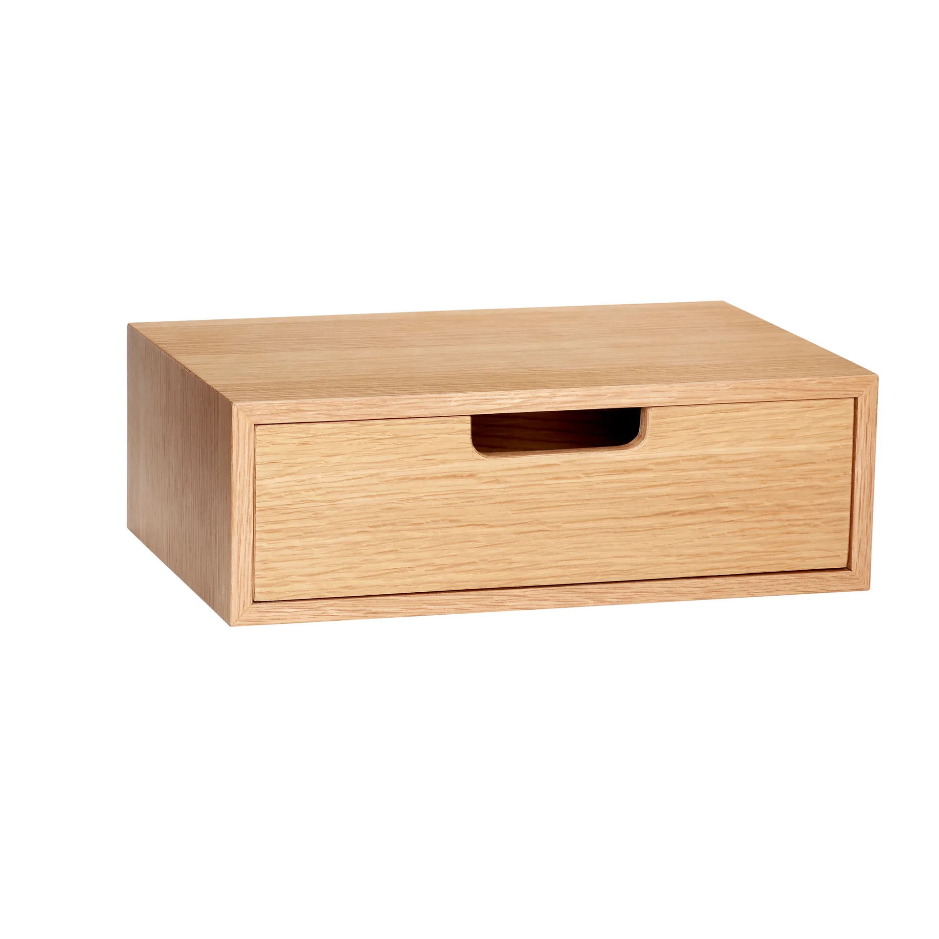 Hide storage box, Oak Hübsch Interior