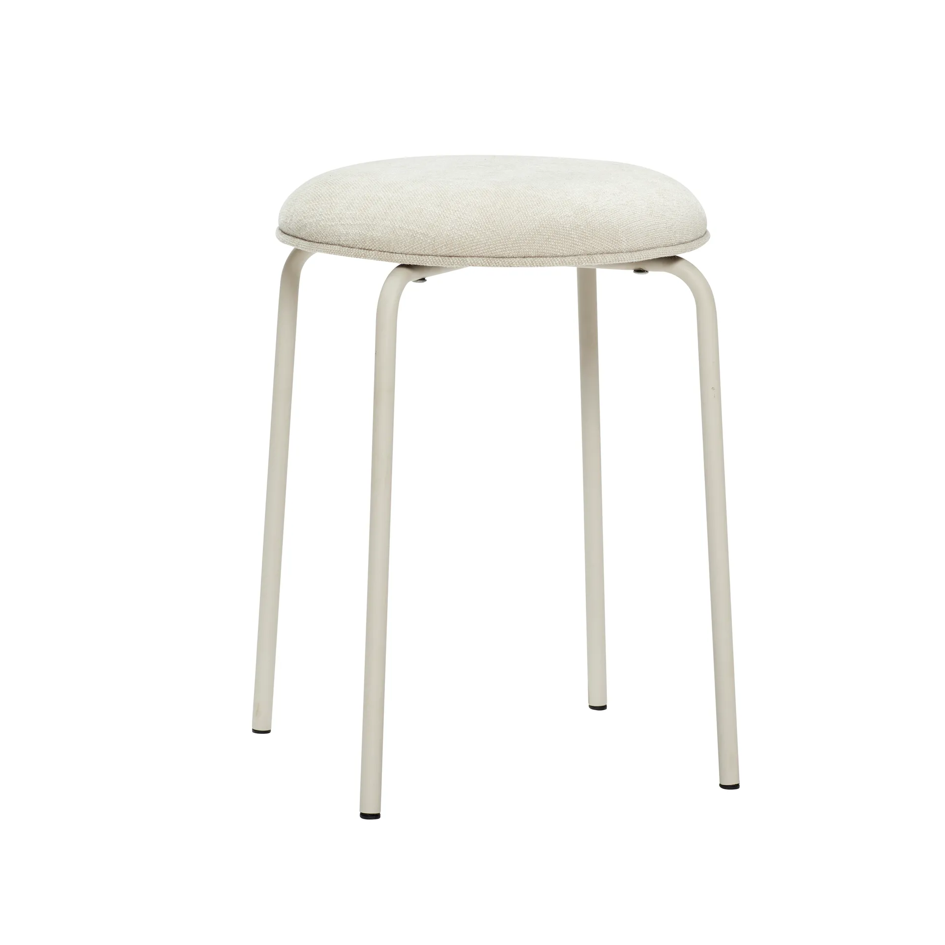 Hübsch stool H48 cm, Metal-gray Hübsch Interior