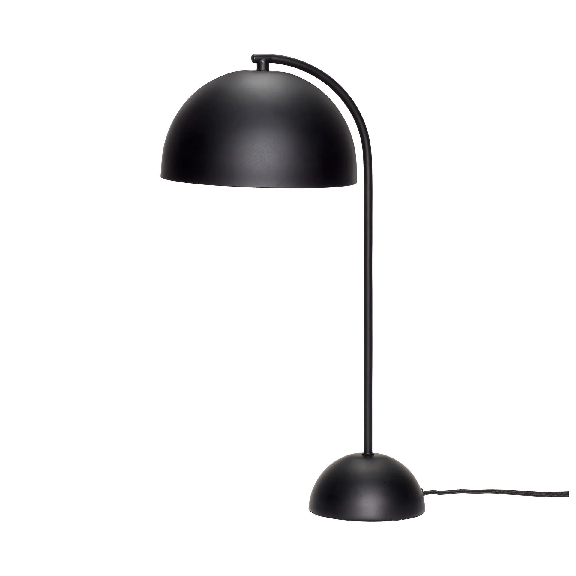 Hübsch table lamp Ø23 cm, Black Hübsch Interior
