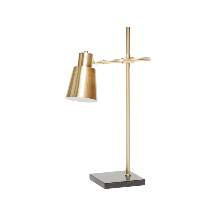 Hübsch table lamp 36x18 cm - Brass-black marble - Hübsch