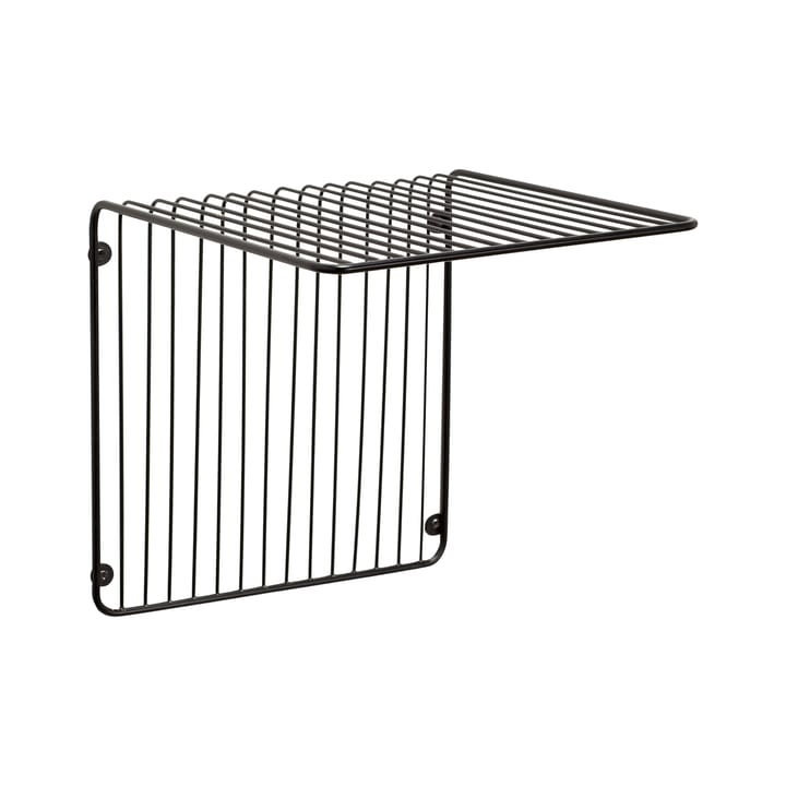 Hübsch wall shelf 31x31 cm - Black - Hübsch
