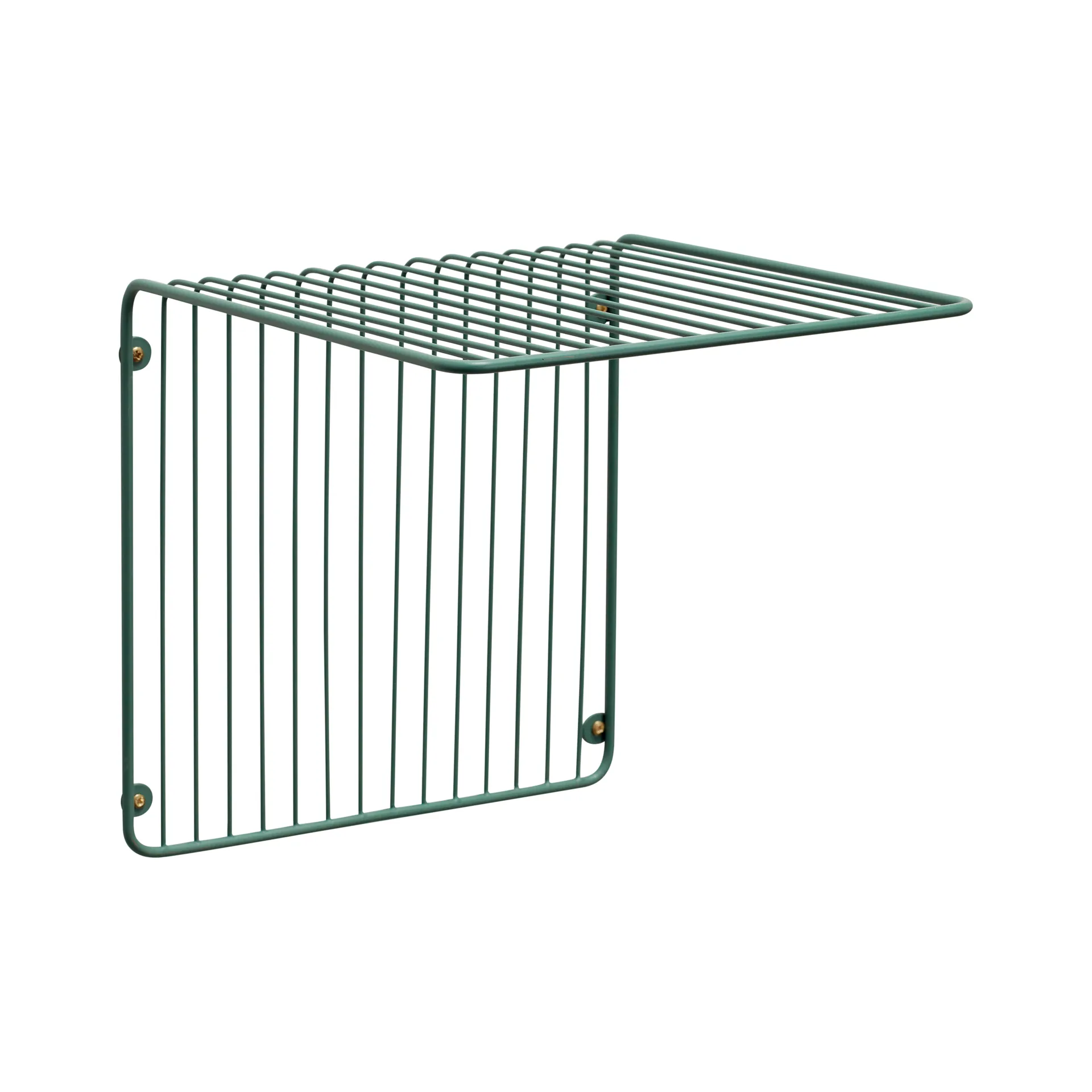Hübsch wall shelf 31x31 cm, Green Hübsch