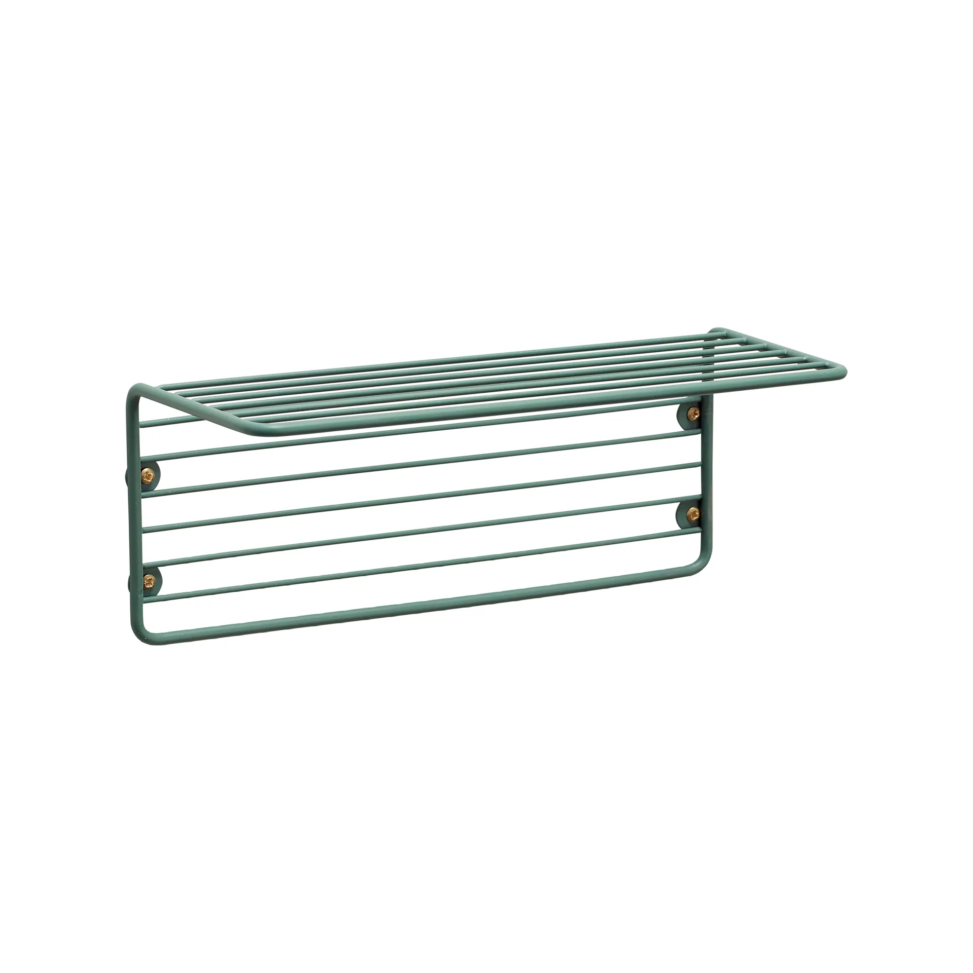 Hübsch wall shelf 32x13 cm, Green Hübsch