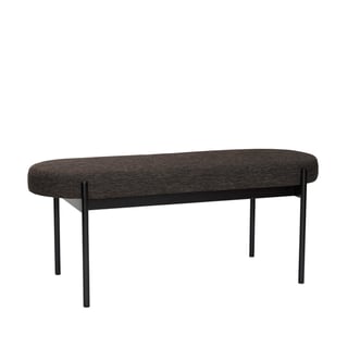 Hübsch Klint bench 110 cm Black
