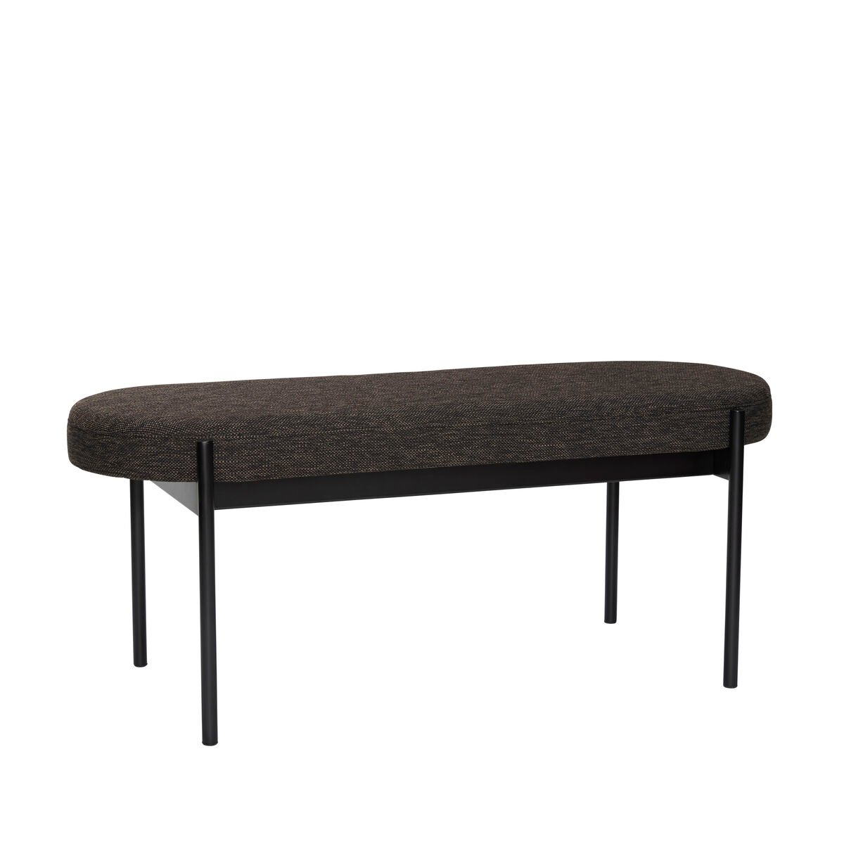 Hübsch Klint bench 110 cm Black