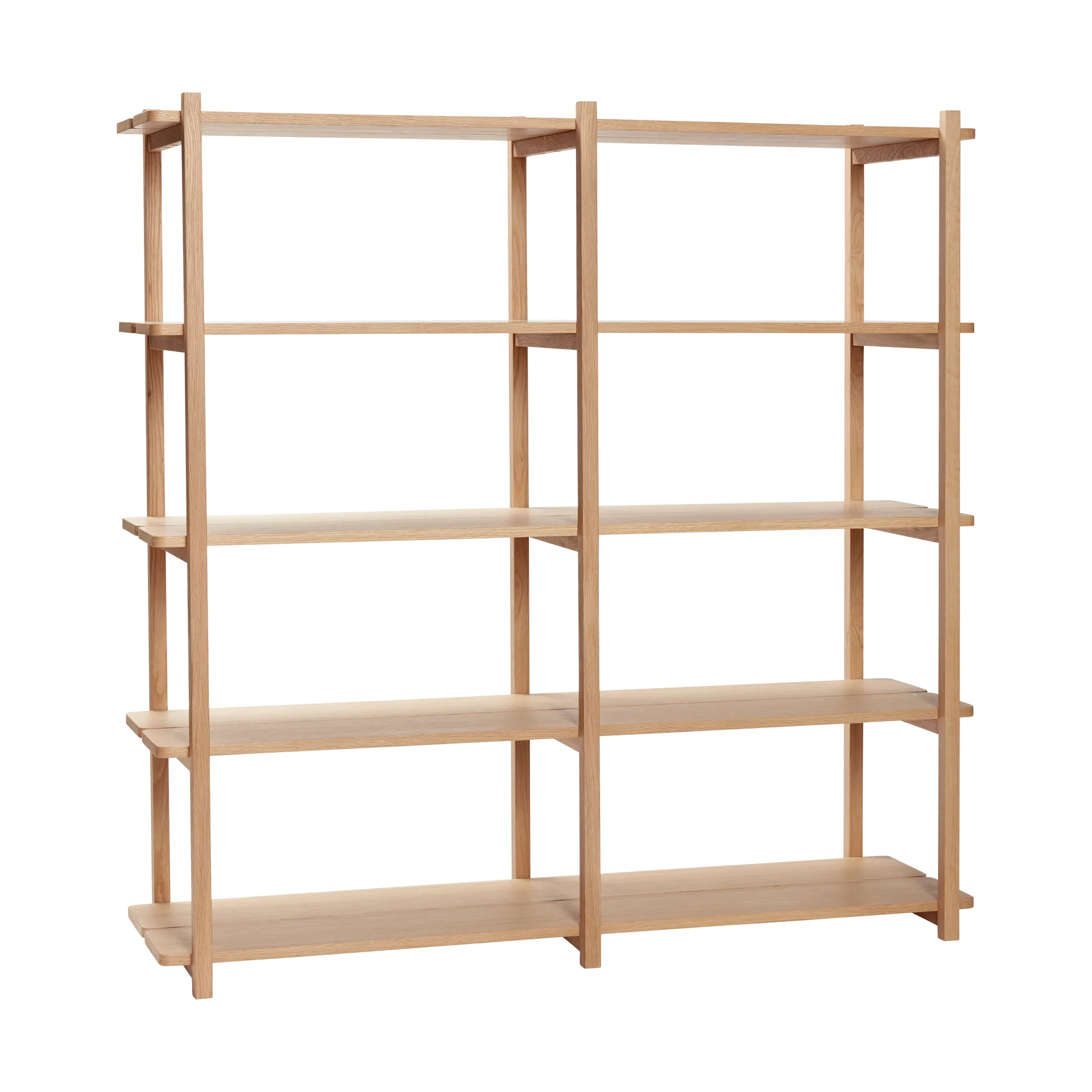 Mason shelf double large, Oak Hübsch Interior