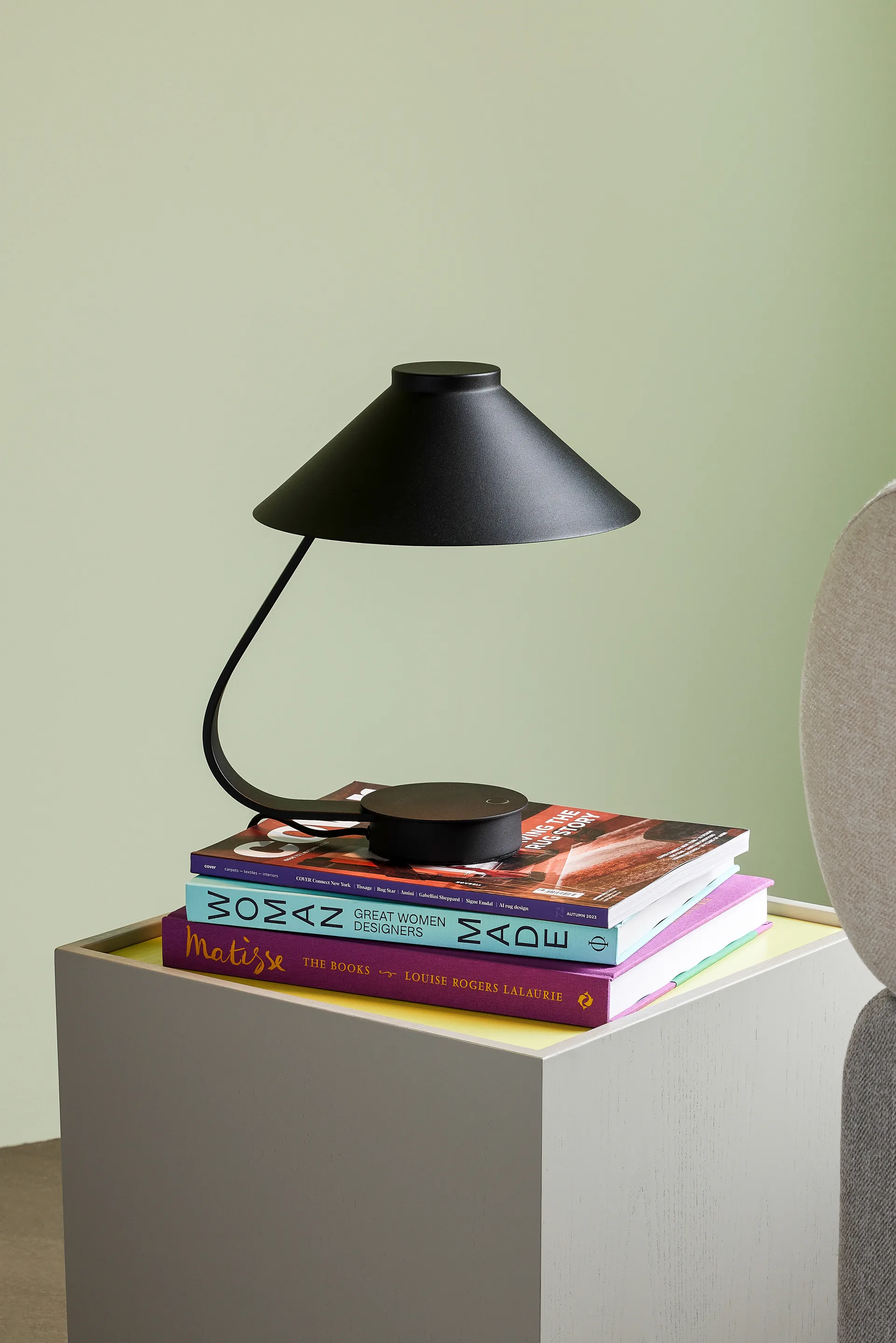 Muri table lamp, Black Hübsch Interior
