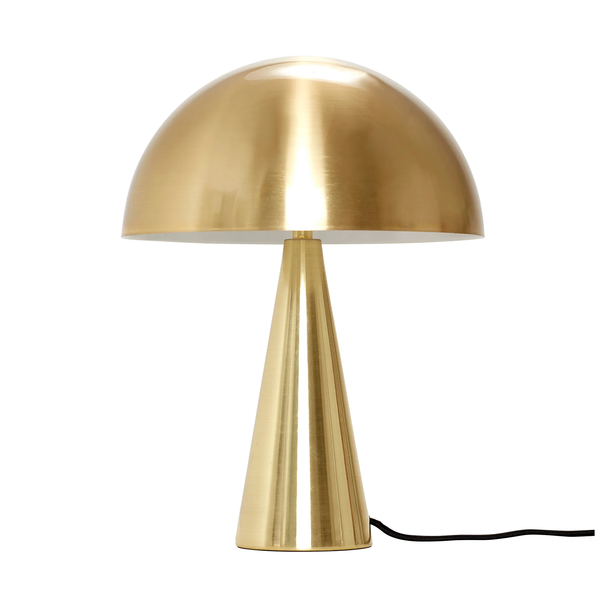 Mush table lamp mini, Brass Hübsch Interior
