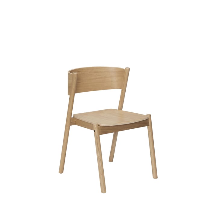 Oblique chair - Nature - Hübsch