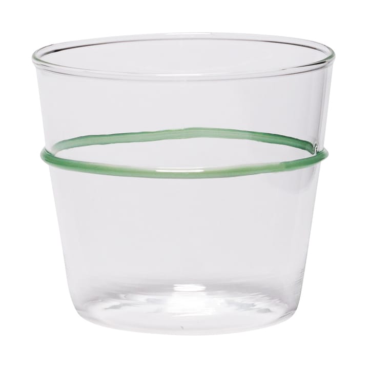Orbit drinking glass 20 cl - Green - Hübsch