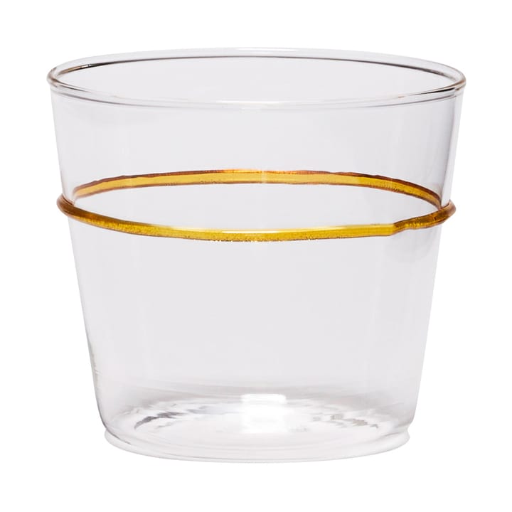 Orbit drinking glass 20 cl - Yellow - Hübsch