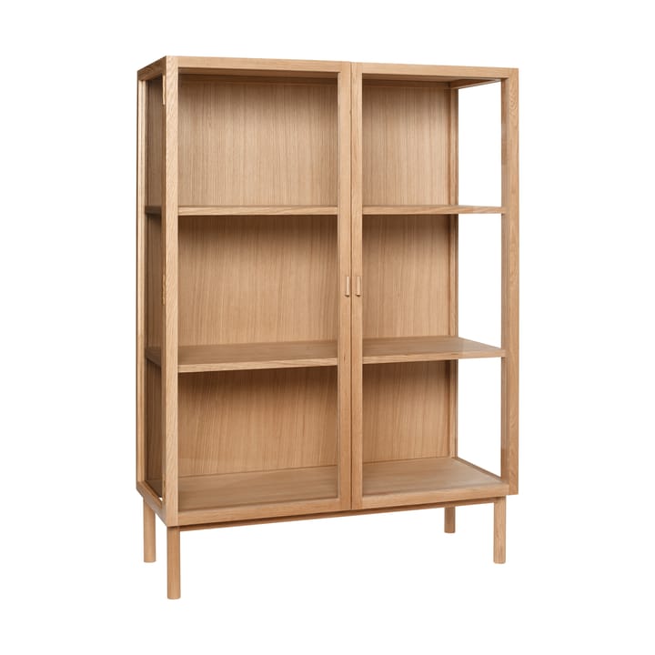 Panorama display cabinet small - Oak - Hübsch