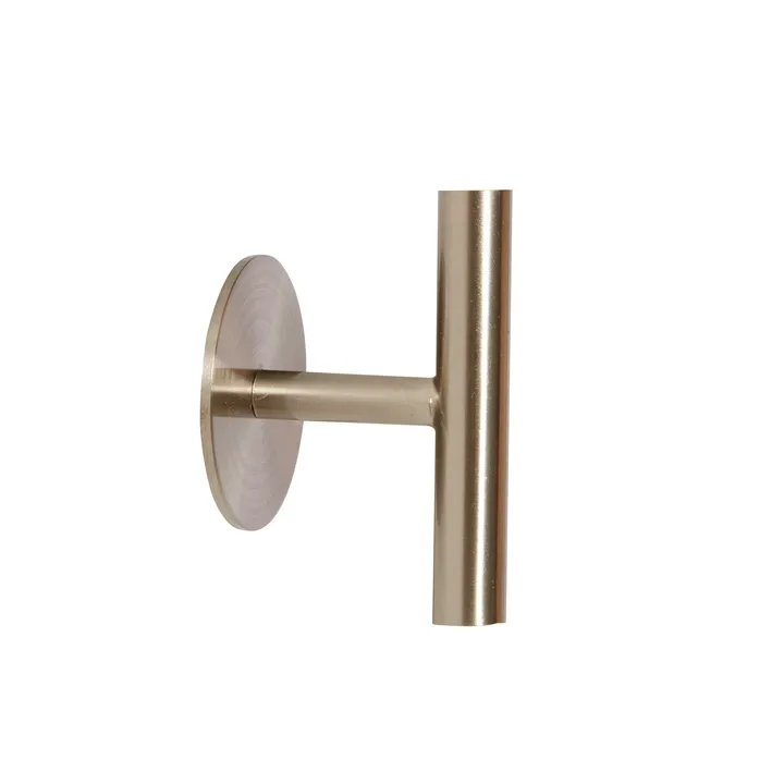 Piccolo button - Metal-nickel - Hübsch