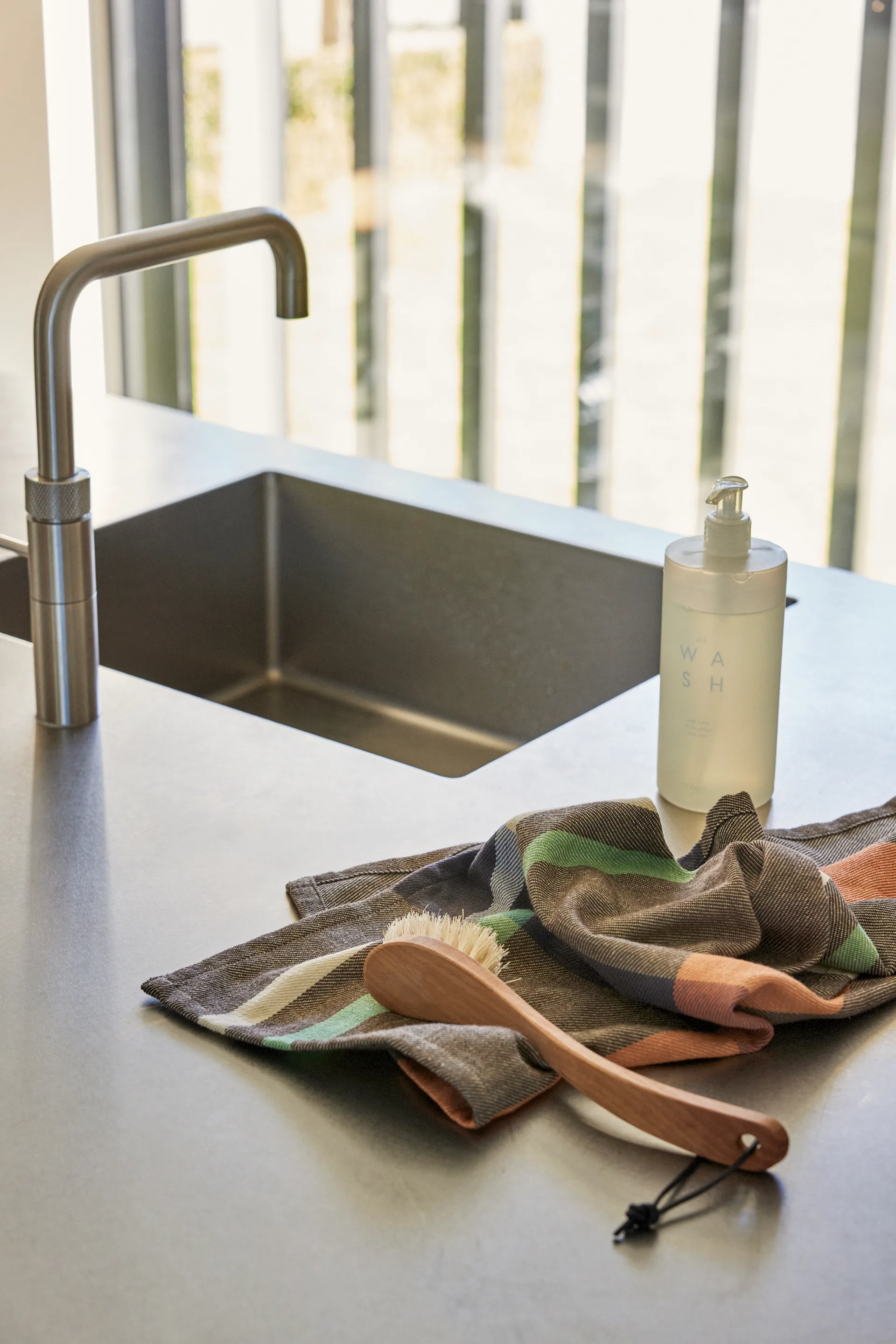 Playful kitchen towel 2-pack, Multicolor Hübsch Interior