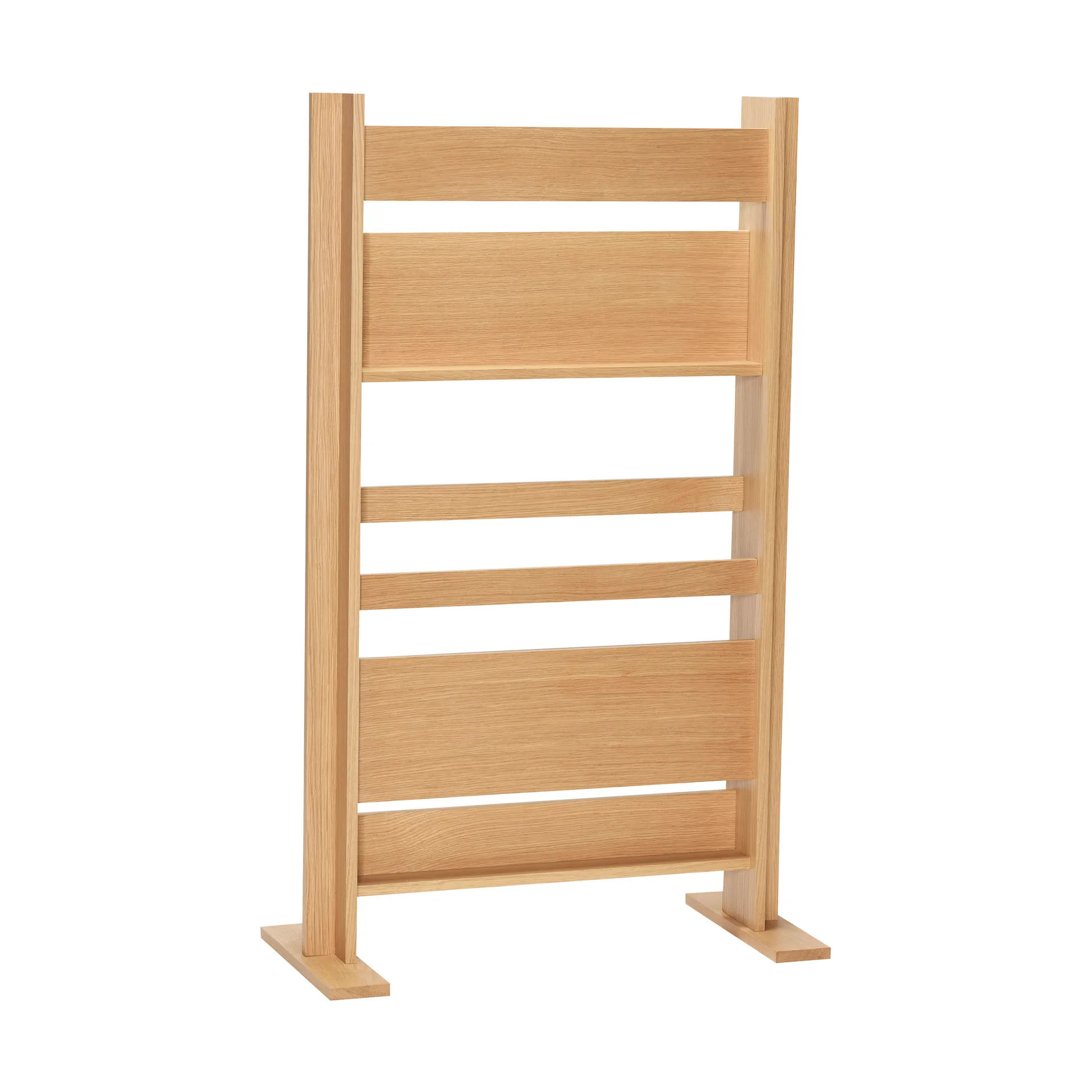Shape magazine rack, Oak Hübsch Interior