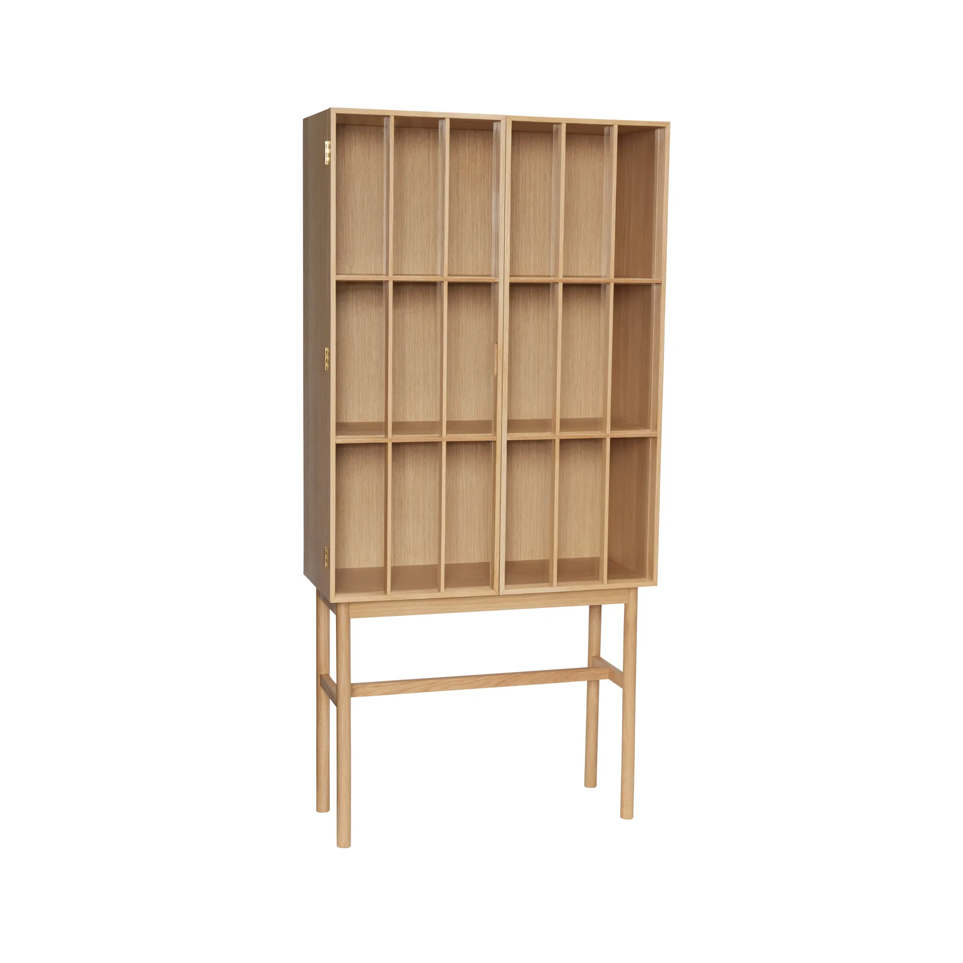 Shoji cabinet tall, Oak Hübsch Interior