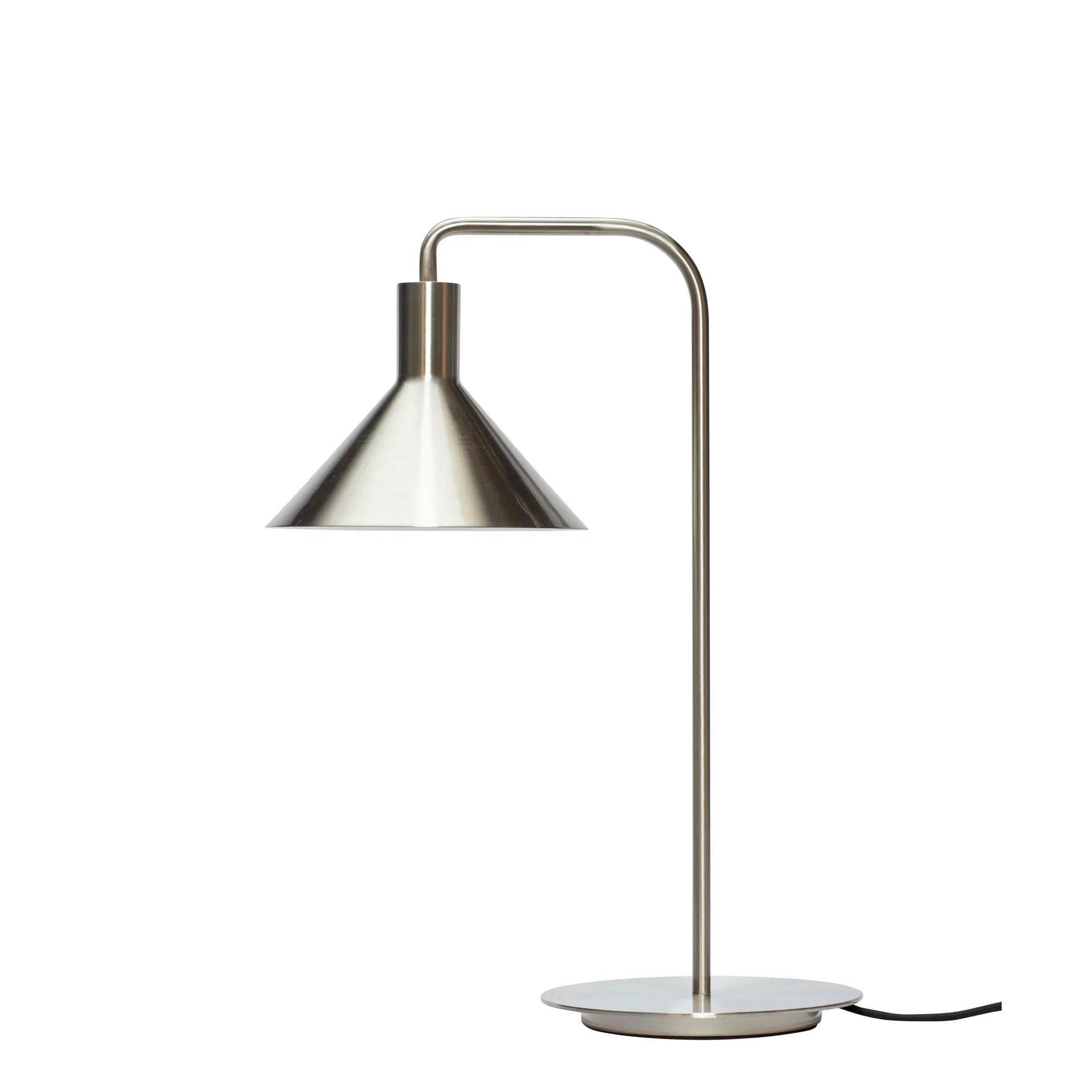 Table lamp Ø37 cm, Nickel Hübsch Interior