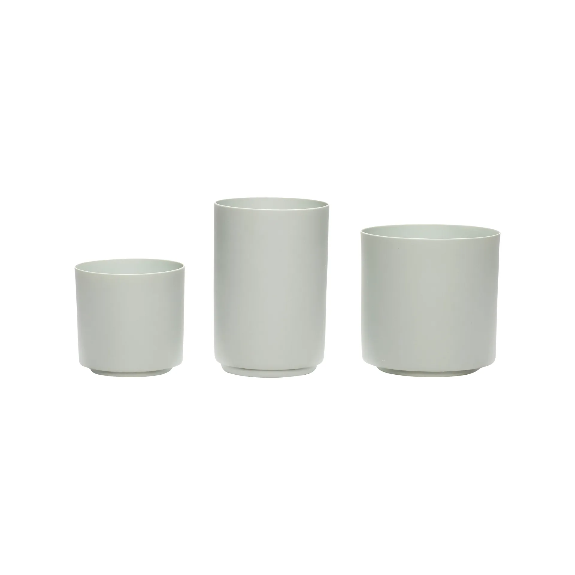 Tealight Holder 3-pack, Mint Hübsch Interior