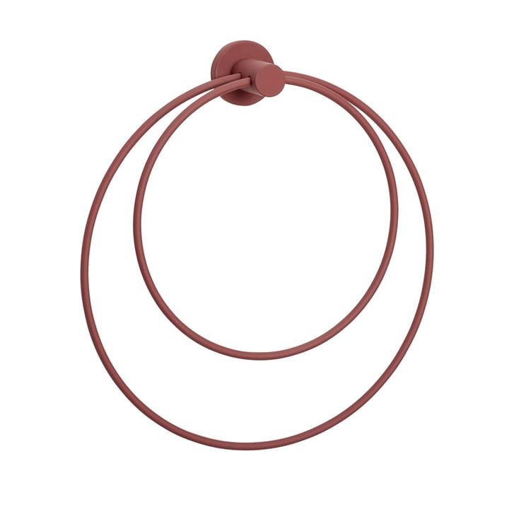 Towel holder - Red - Hübsch