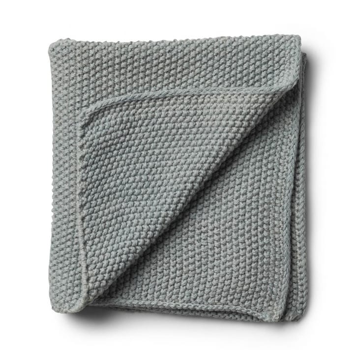 Humdakin Knitted dishcloth 28x28 cm - Stone - Humdakin