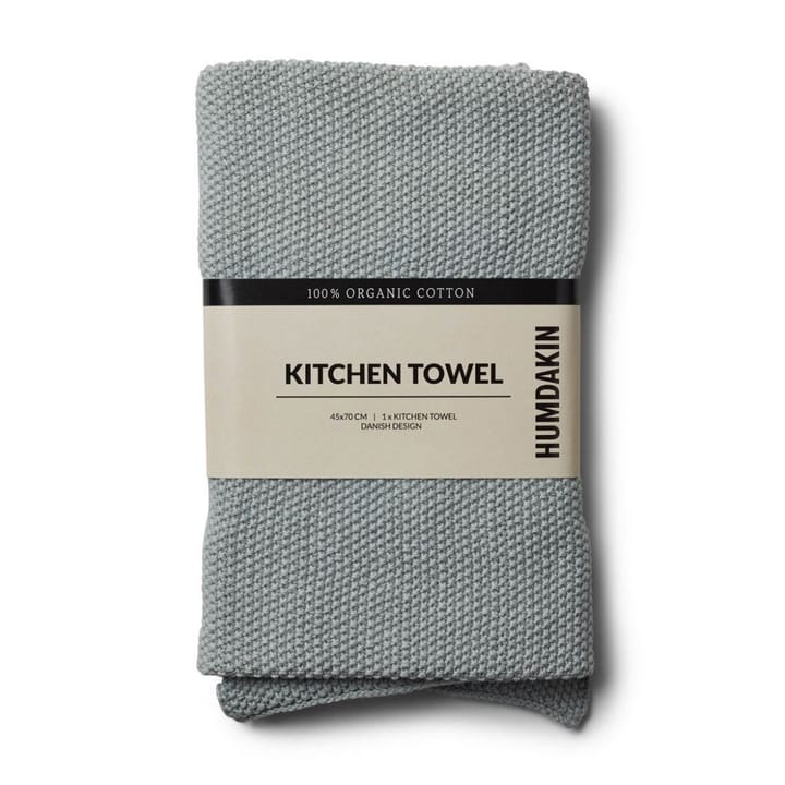 Humdakin Knitted kitchen towel 45x70 cm, Stone Humdakin