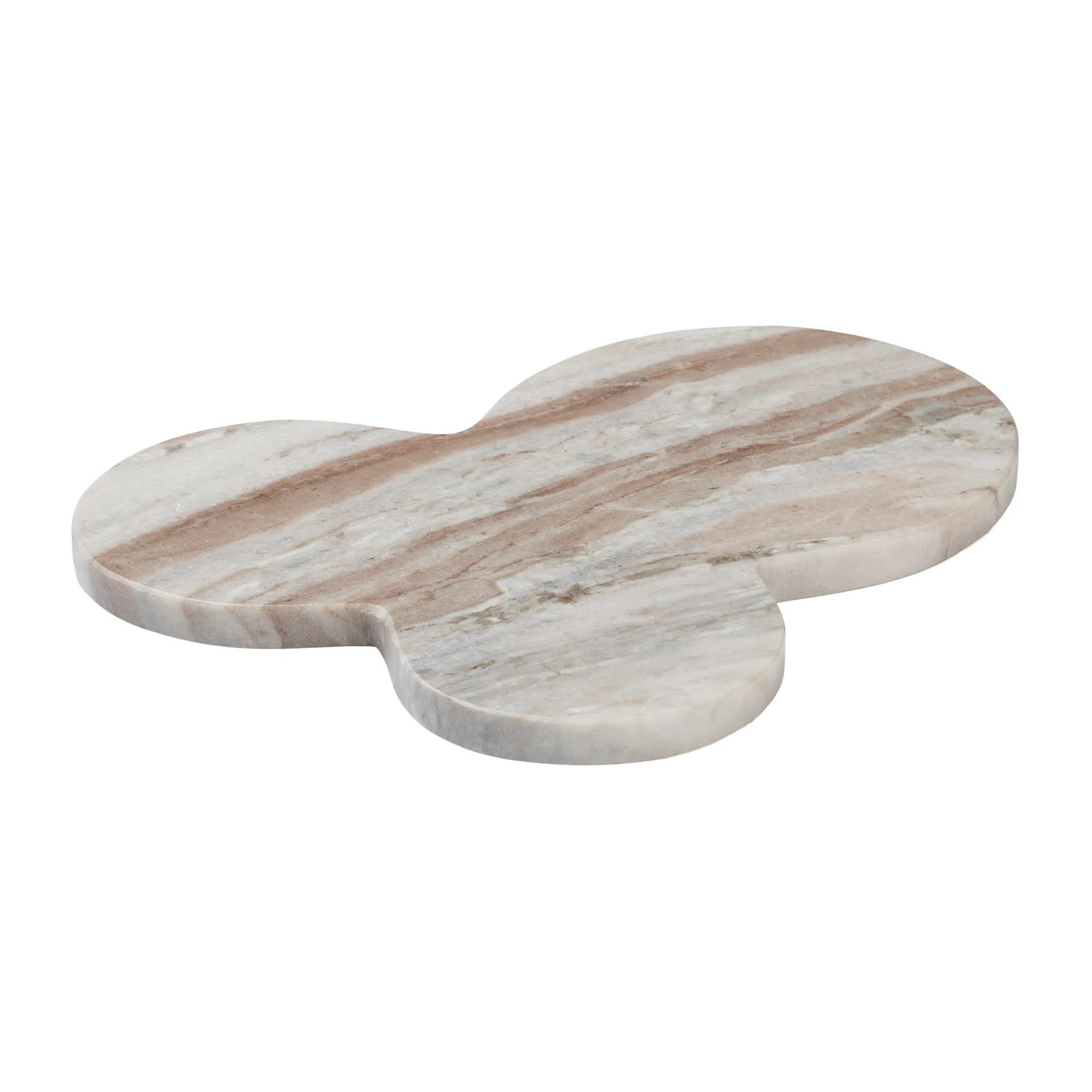Humdakin marble tray 26 cm, Brown Humdakin